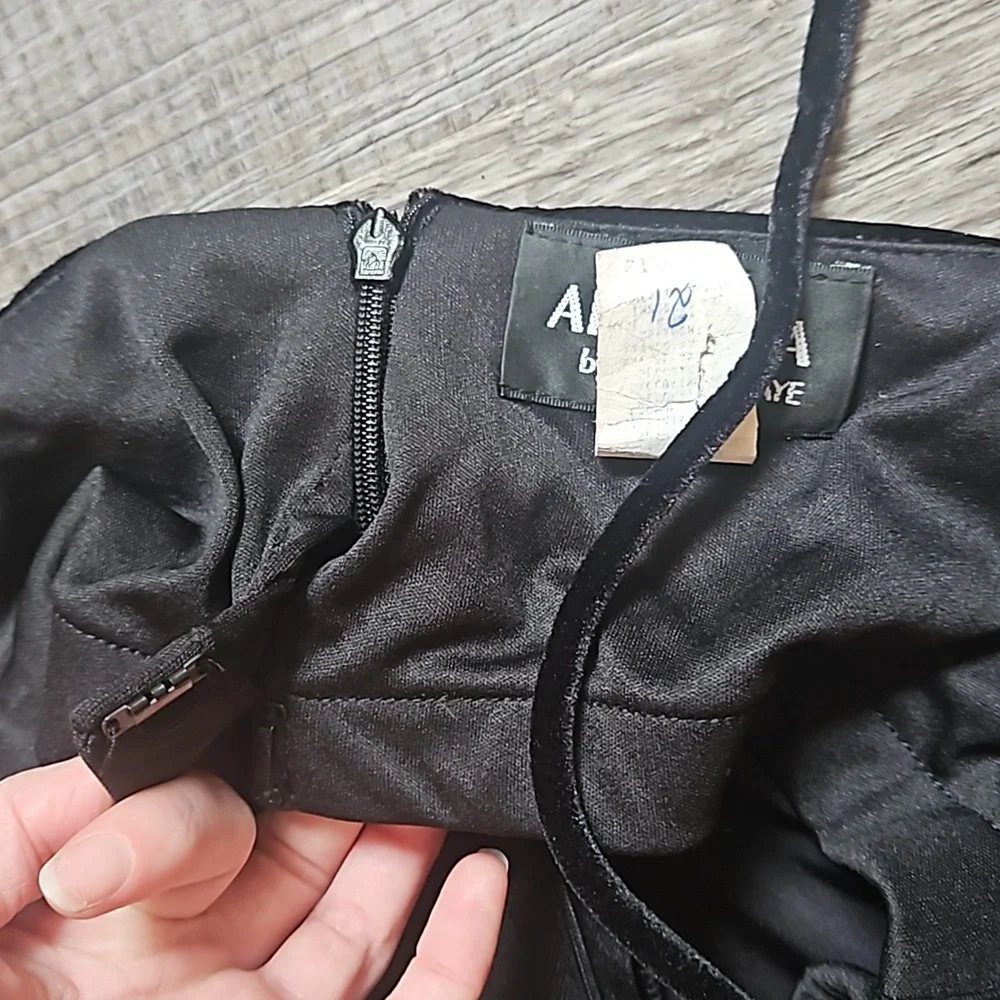 Floor Length Velvet Dress - Picture 11 of 12